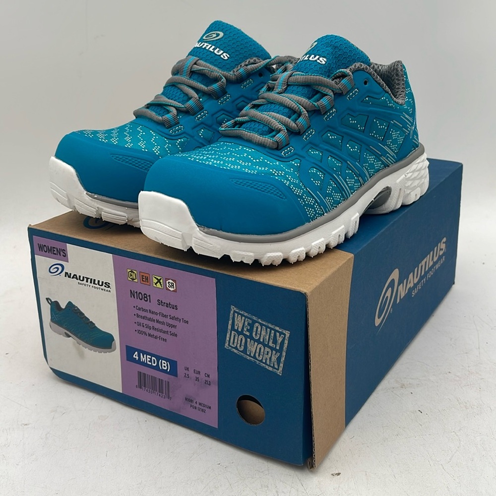 NEW Nautilus Safety Footwear‎ Stratus Womens sz 4